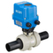 Ball valve Series: 21 Type: 3730EE PP/PE Electric operated Plastic welded end PN10